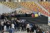 Lacrimi pe cel mai mare stadion al țării: Trupul neînsuflețit al lui Mircea Lucescu a ajuns la Arena Națională 19002814