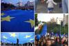 Imagini care fac înconjurul Europei: Românii au ocupat Piața Victoriei pentru a apăra democrația și viitorul în UE 19007655