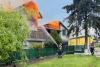 Un scurtcircuit electric a provocat un incendiu violent la Băneasa 19007723