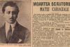 Mateiu Caragiale, agenda socotelilor ratate 19008065