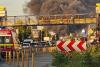 Incendiu violent pe Șoseaua Alexandriei din București: explozii și fum dens la ieșirea spre Bragadiru. A fost emis mesaj RO-Alert 19009042