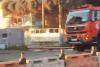 Incendiu violent pe Șoseaua Alexandriei din București: explozii și fum dens la ieșirea spre Bragadiru. A fost emis mesaj RO-Alert 19009046