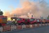 Incendiu violent pe Șoseaua Alexandriei din București: explozii și fum dens la ieșirea spre Bragadiru. A fost emis mesaj RO-Alert 19009048