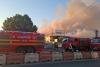 Incendiu violent pe Șoseaua Alexandriei din București: explozii și fum dens la ieșirea spre Bragadiru. A fost emis mesaj RO-Alert 19009049