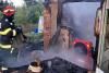 A adormit cu țigara aprinsă și a murit în incendiu. Tragedie în Botoșani 19010011