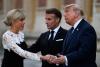 Rivalii politici, revoltați pentru că Macron l-a primit pe Trump la Versailles și a fost „servil” 19014021