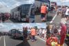 Accident grav în Călărași! Autocar cu 60 de oameni, izbit de un TIR. Salvatorii au activat Planul Roșu. 12 victime după impact 19017406