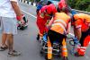 O mașină a plonjat în râu la Petroșani. Victimele, o mamă și fiica ei minoră transportate de urgență la spital 19017981
