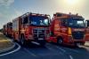 Explozie și incendiu la o fabrică de prelucrare a lemnului din Brașov. Update: S-a produs a doua explozie  19019248