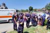 În drum spre incendiile din Grecia, pompierii români au intervenit la un grav accident rutier 19020562